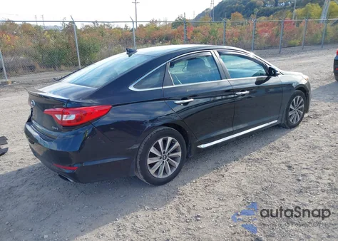 2017 Hyundai Sonata Sport z USA, uszkodzony, nr VIN 5NPE34AF2HH488325